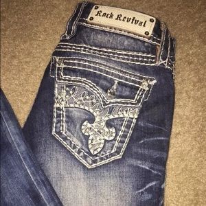 Rock Revival Straight Leg Jeans