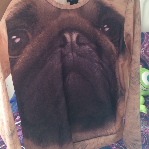 Pug face sweater
