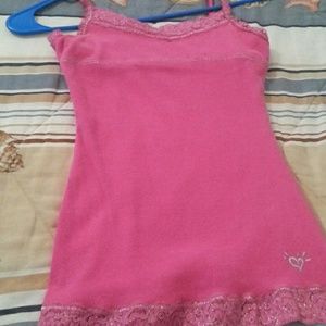 Justice tank top with built in bra