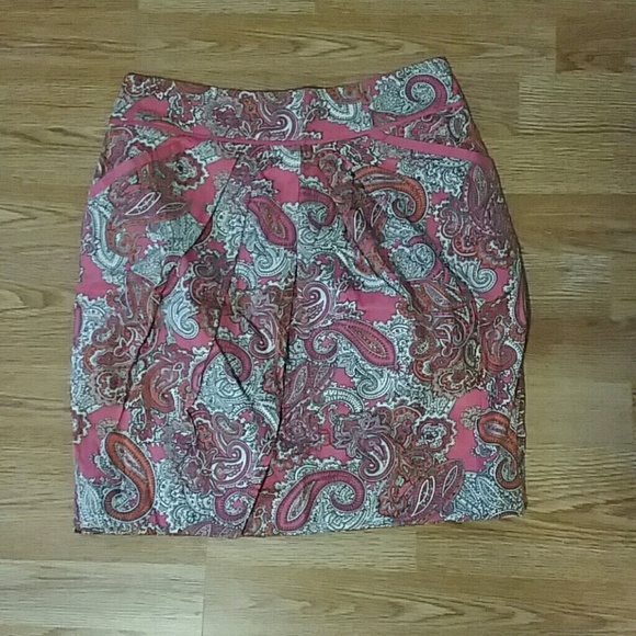 X SOLD X H&M shirred mini skirt