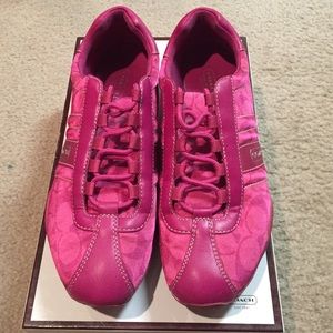 Hot Pink Coach Shoes