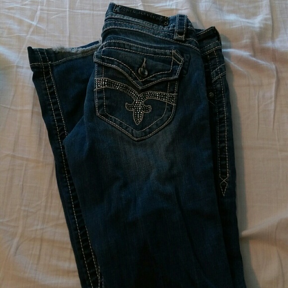 Sold***Rock revival jeans - Picture 3 of 4