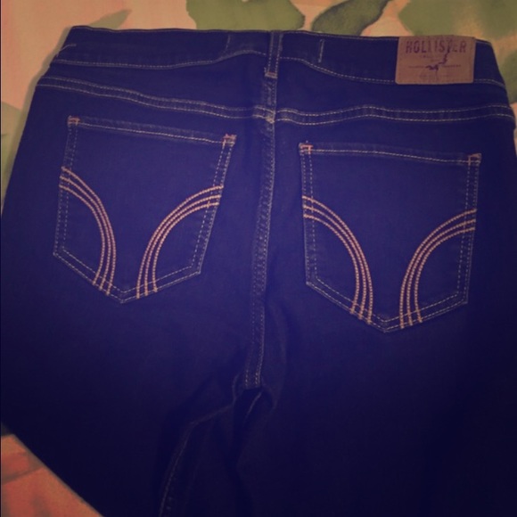 Hollister denim jeggings.