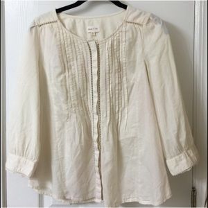 ANTHROPOLOGIE/Meadow Rue Boho Top