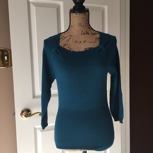 The Limited size small teal sweater, NWT