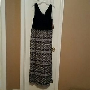 XL ( 16-18) Faded Glory maxi dress new w tags