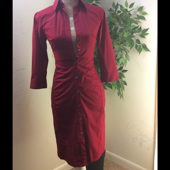 Express design studio Dresses & Skirts - Burgundy express dress sz 2. NWOT.