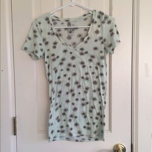 Green Sunflower Tee
