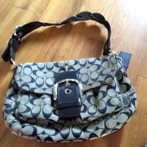 COACH Soho Signature Pocket Flap