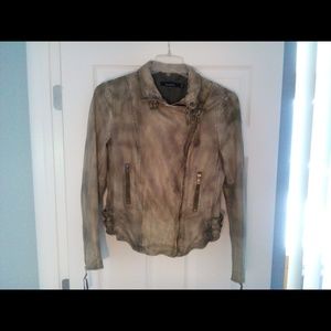 Muubaa Flax Biker Jacket