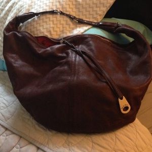 Marc Jacobs oversized hobo Burgundy