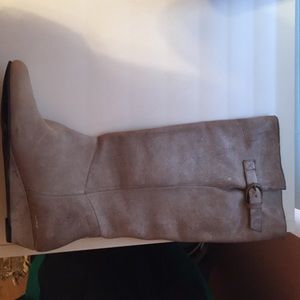 Steve Madden gray intyce boots