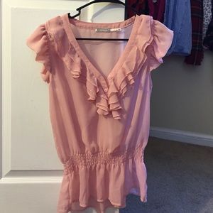 Pink blouse from Body Central