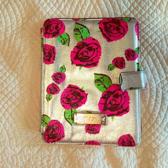 Betsey Johnson floral iPad case