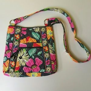 Vera Bradley Hipster Crossbody bag in Jazzy Blooms