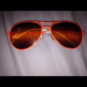 neon orange aviators🏮