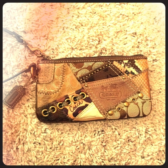 Give me offers. Authentic Coach Wristlet