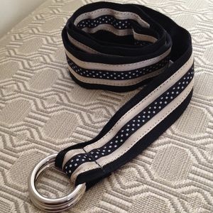 Preppy Grosgrain ribbon belt