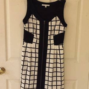 Black and white sun dress