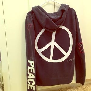 Peace Love World Sweatshirt