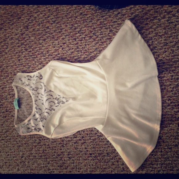 Cream colored top