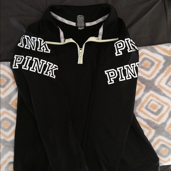 PINK Black and Neon Green Pullover