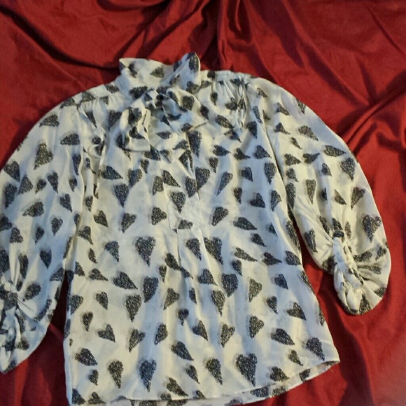 Diane von Furstenberg silk top