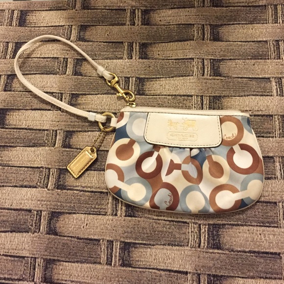 Authentic Coach wristlet