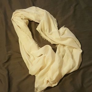 Offwhite Scarf and mint scarf bundled for rubysueb