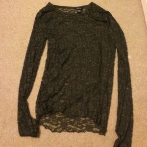 Lace long sleeve