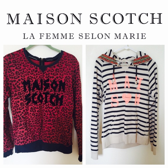 **Bundle** TWO Maison Scotch Sweaters!