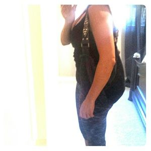 Tylie Malibu worn blue suede purse