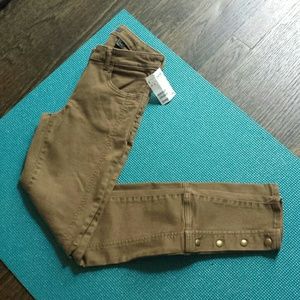 H&M Olive/Brown Skinny Jeans