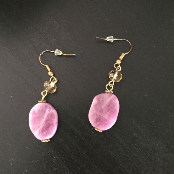 Fun gemstone earrings
