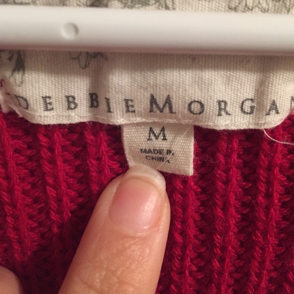 Deborah Morgan red sweater - Picture 4 of 4