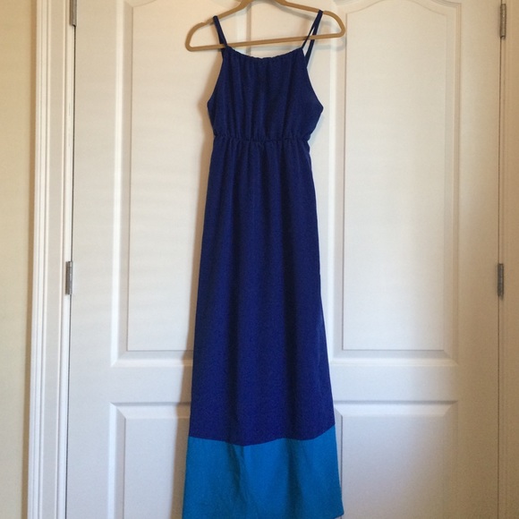 Royal Blue Maxi Dress