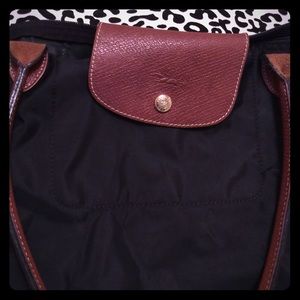Timeless black longchamp