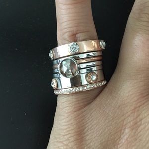 LOWER PRICE***Henri Bendel stacked ring
