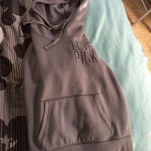 Love pink hoodie