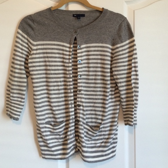 Striped Gap Cardigan