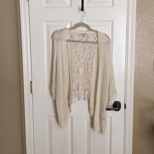knit cardigan