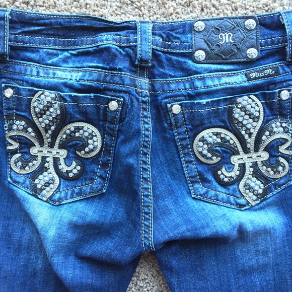 Miss Me Bling Bootcut Jeans