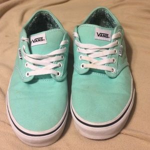 Turquoise Vans