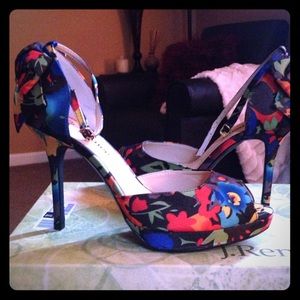 J Renee' High heel ankle pumps
