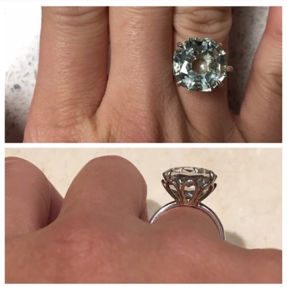 Tiffany Sparklers Green Quartz Cocktail Ring - Picture 4 of 4