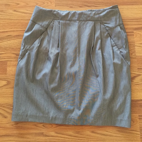 Pleated dress skirt