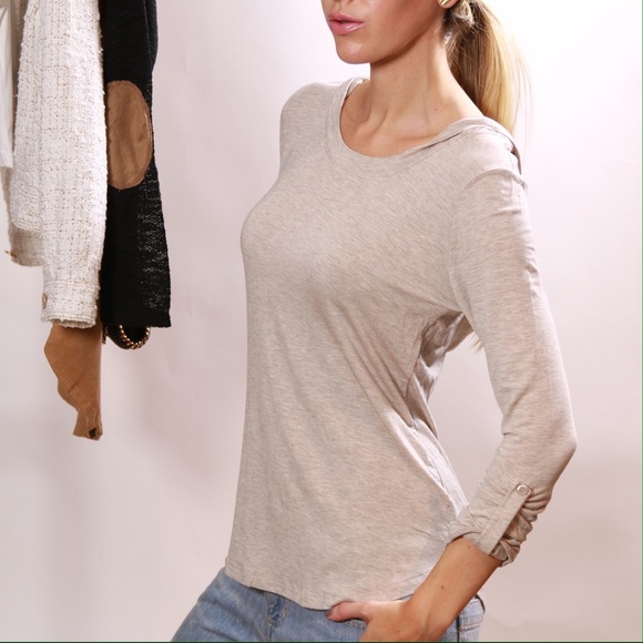 SOLD OUT Cozy Oatmeal Hoodie Top - Picture 2 of 4