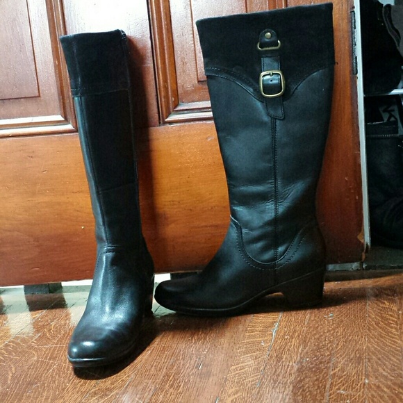 Clarks knee high boots