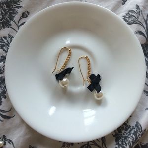 Betsey Johnson Pearl Earrings