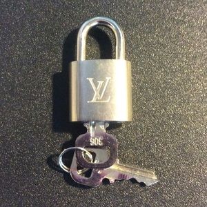 Louis Vuitton Padlock and Keys ( Silver )